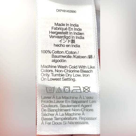 NWT Madewell Puff-Sleeve Tee in Eyelet White, Size XS - Picture 13 of 14